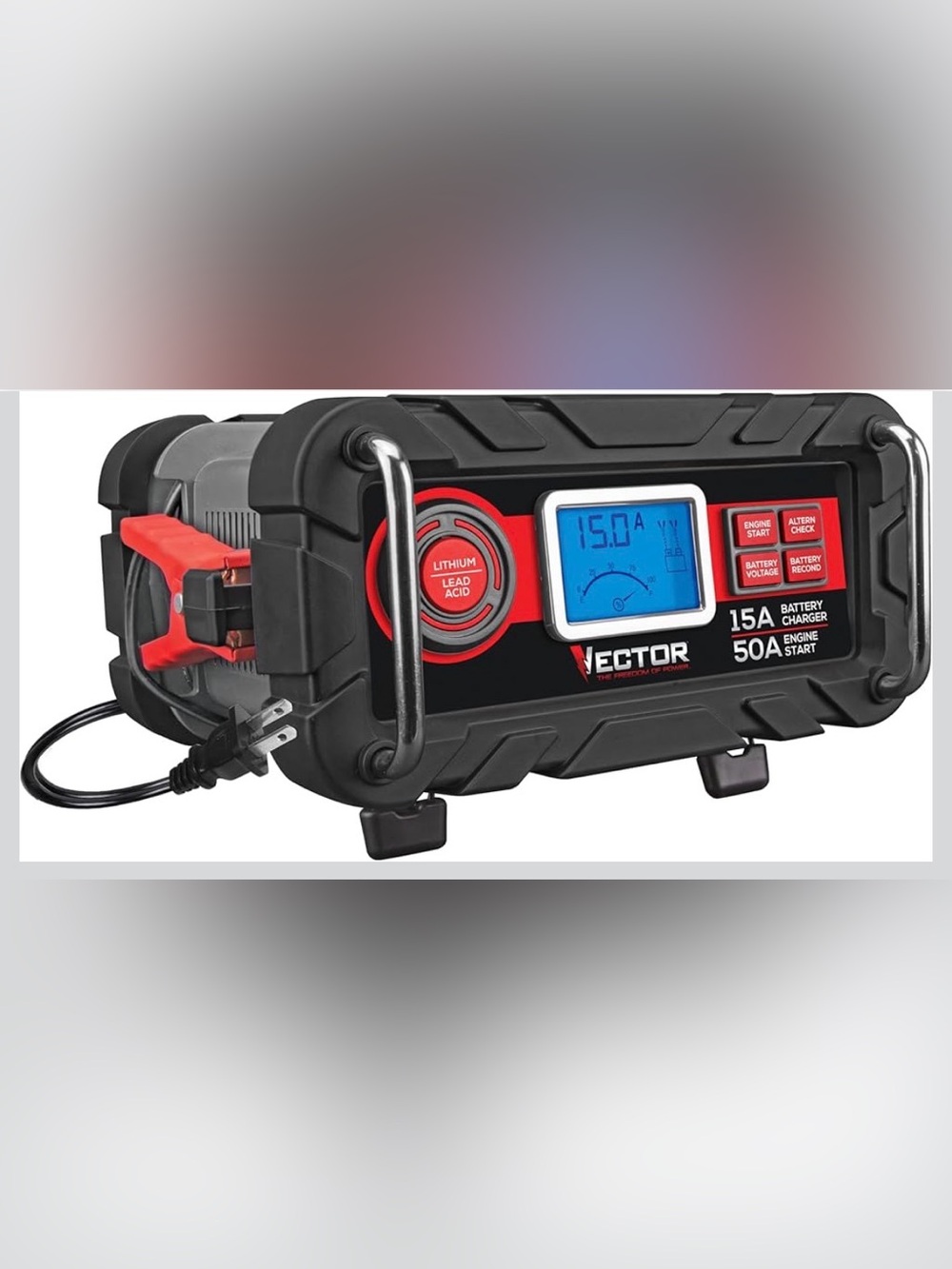 BC15BV 12V Automatic Battery Charger with 50-Amp